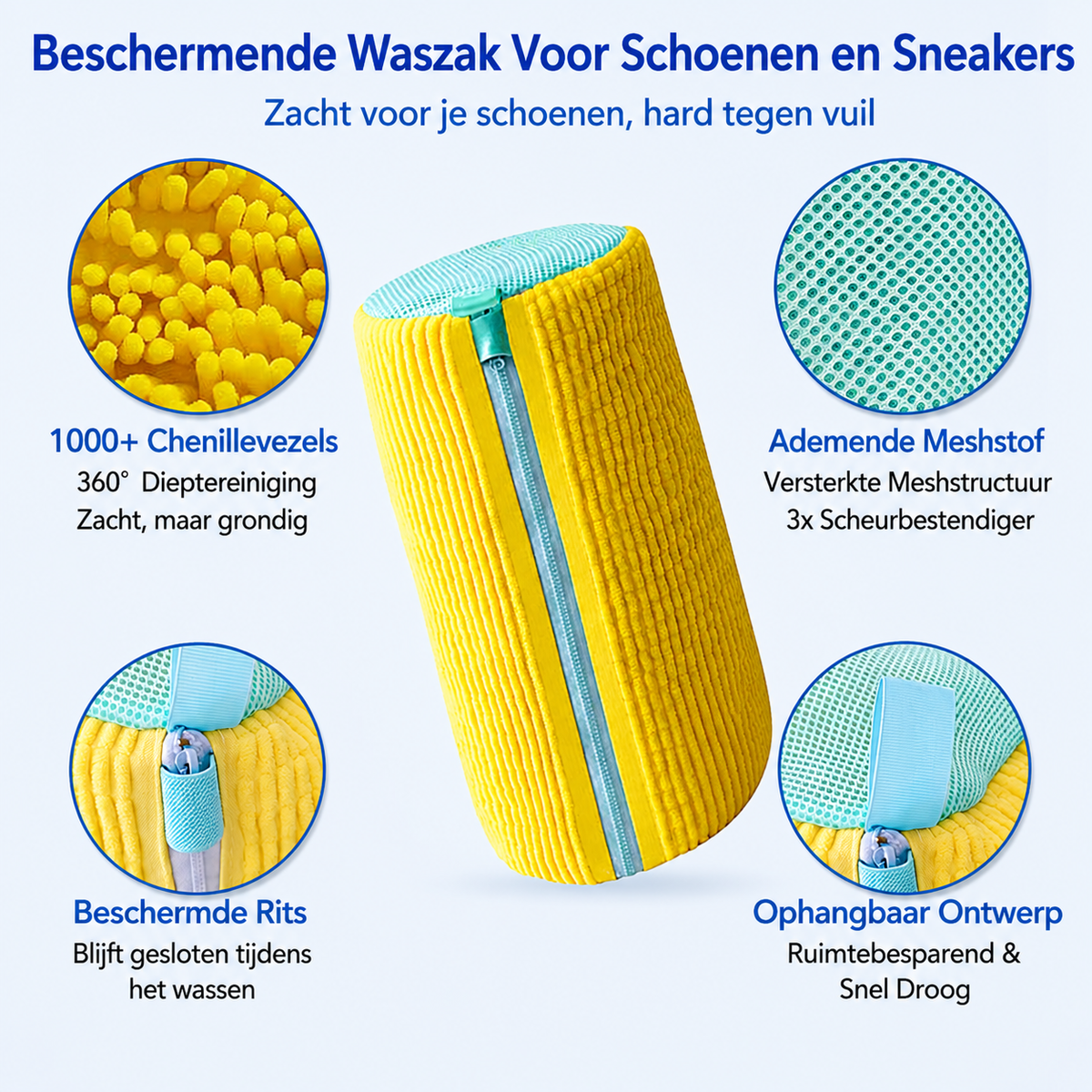 Premium Microvezel Schoenen Waszak